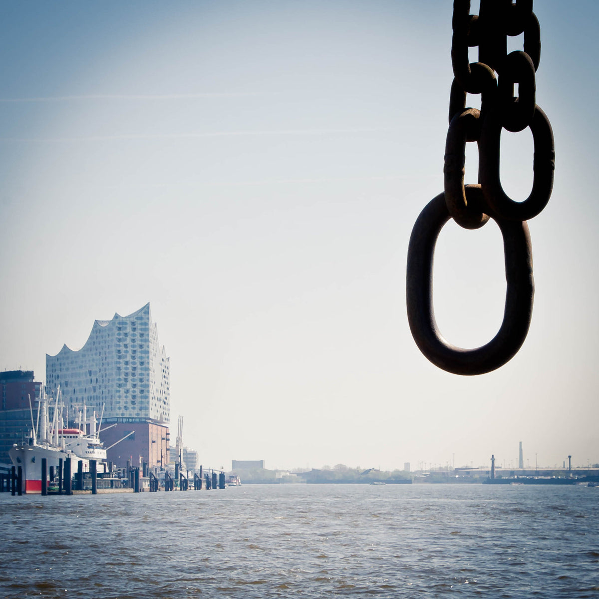 Foto &quot;Elbkette&quot; HH-162 10x10 - Kila