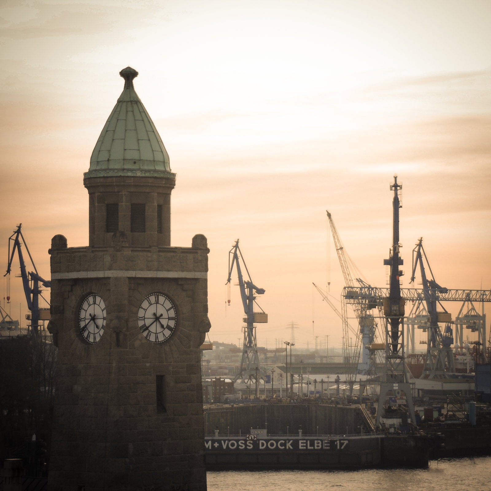 Foto "Landungsbrücken" 10x10 - Kila