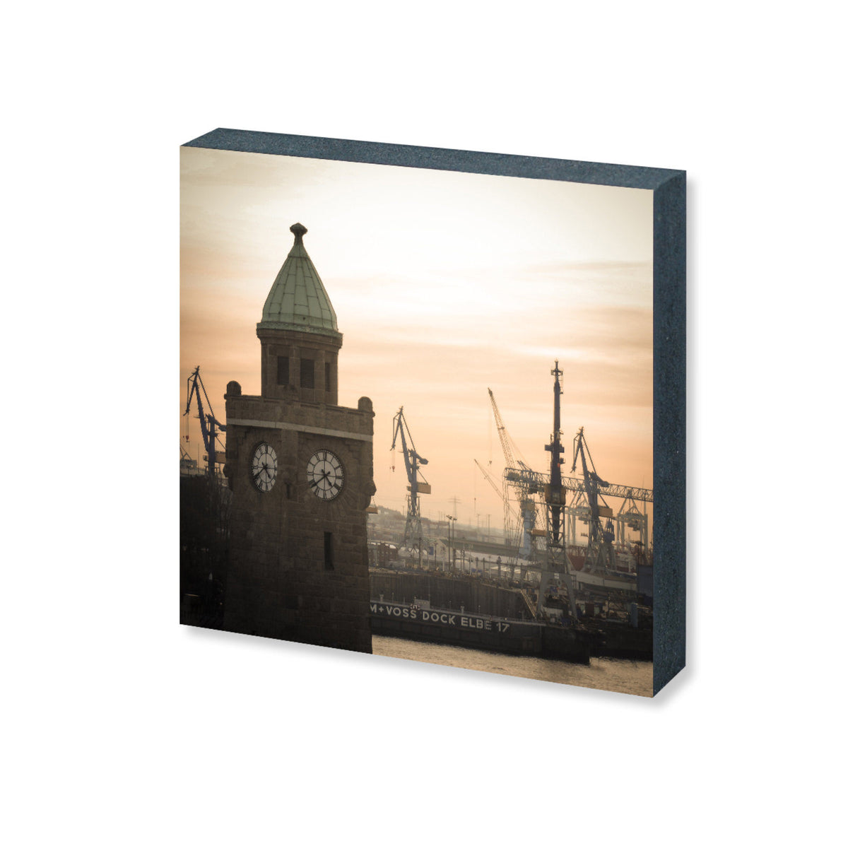 Foto &quot;Landungsbrücken&quot; 10x10 - Kila