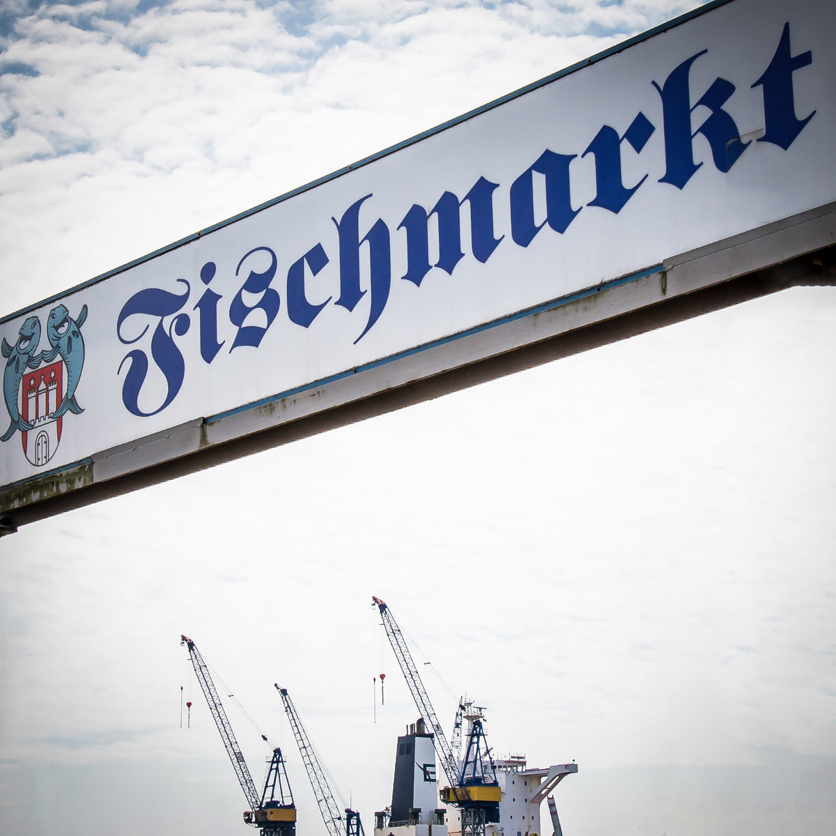Foto &quot;Fischmarkt 2&quot; HH-106 10x10 - Kila