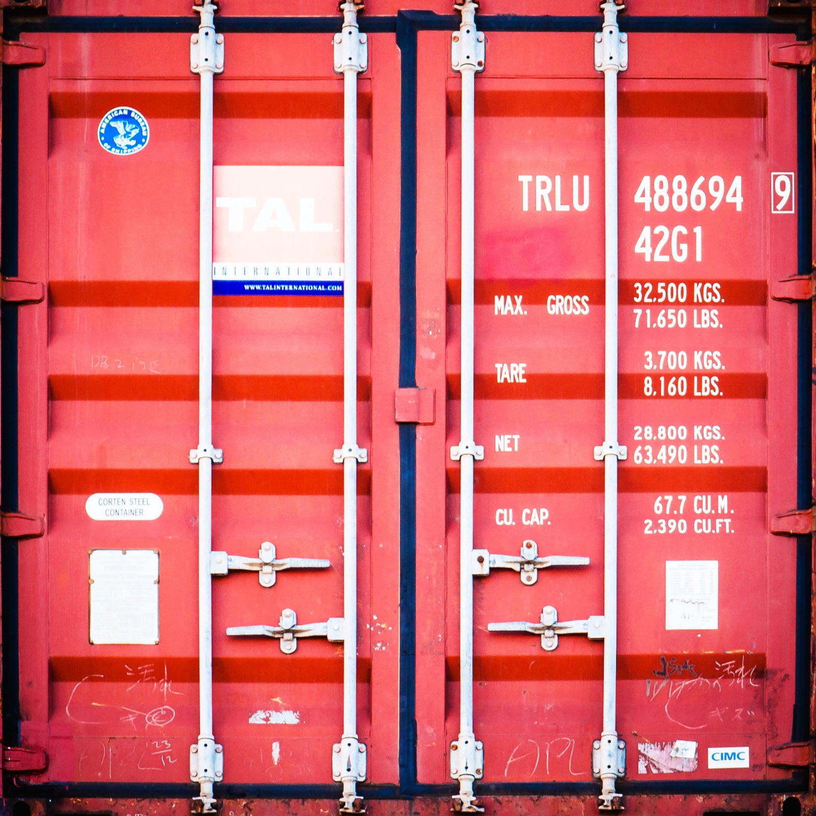 Foto "Container rot" 10x10 - Kila