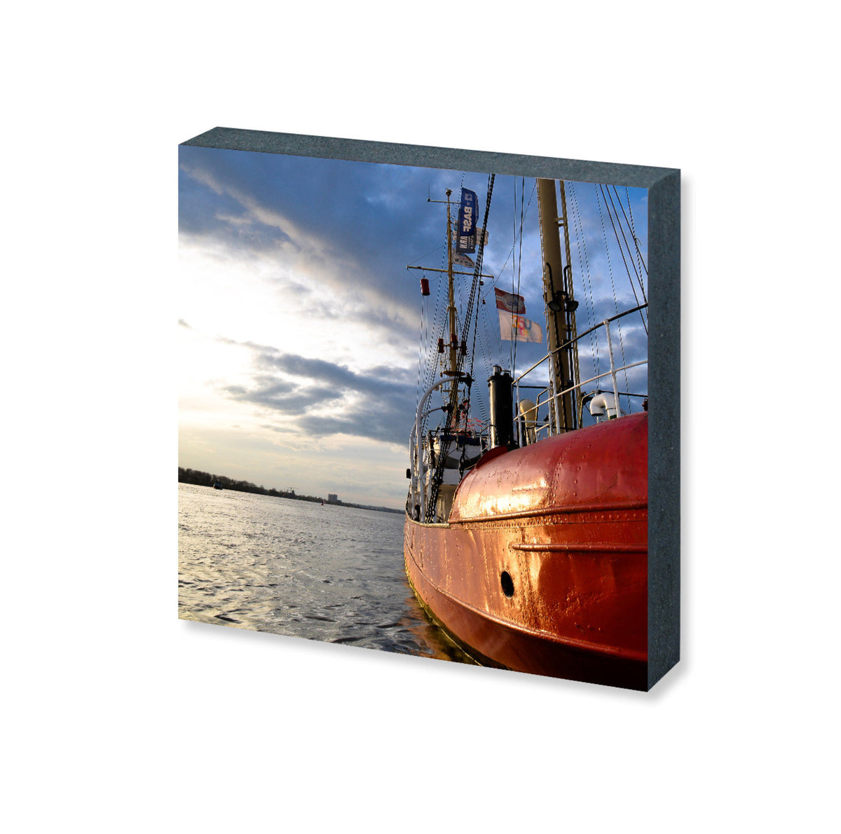 Foto &quot;Feuerschiff&quot; 10x10 - Kila