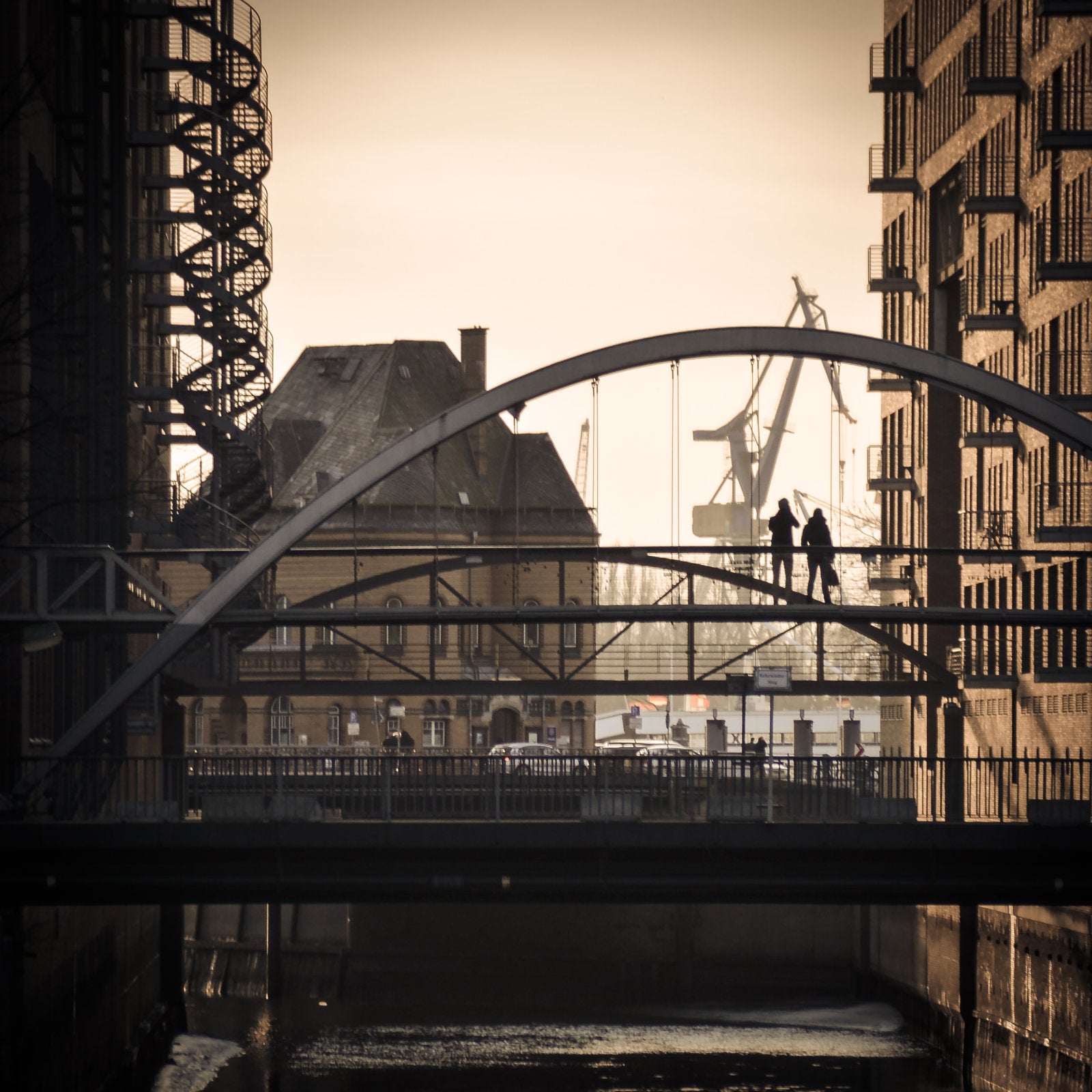 Foto "Fleetbrücke" HH-46 10x10 - Kila