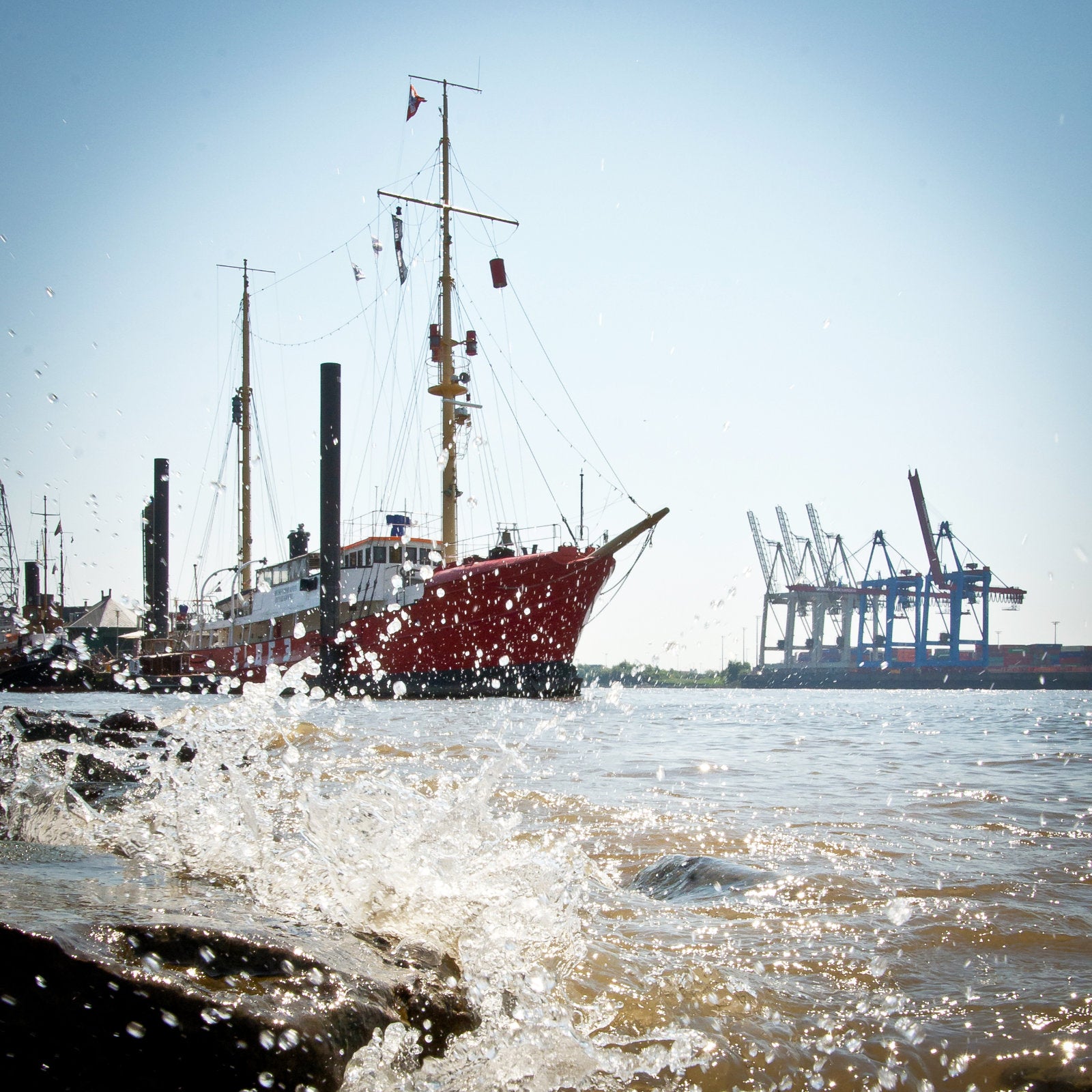 Foto "Elbstrand" HH-137 10x10 - Kila