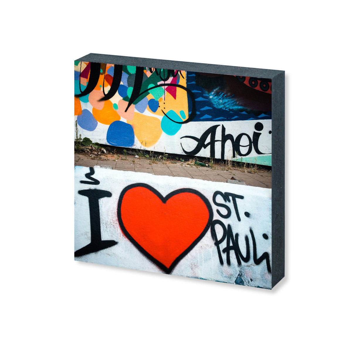 Foto &quot;I Love St. Pauli&quot; HH-146 10x10 - Kila