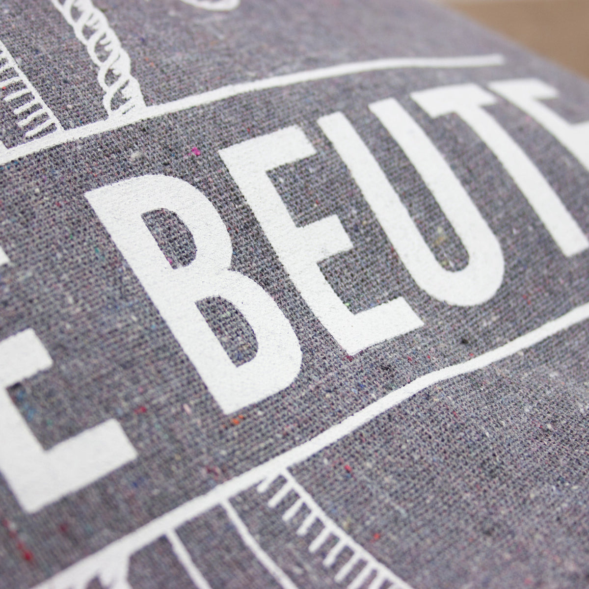 Baumwollbeutel "Fette Beute" - bow &amp; hummingbird