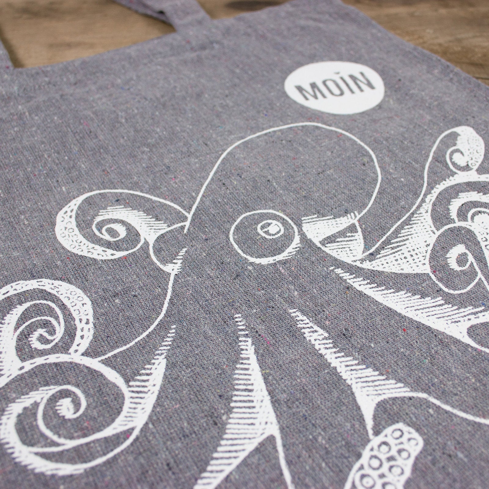 Baumwollbeutel "Tintenfisch" - bow & hummingbird