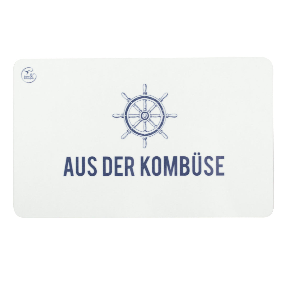 Frühstücksbrettchen &quot;Aus der Kombüse&quot; - bow &amp; hummingbird