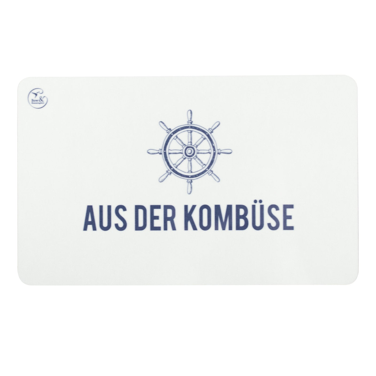 Frühstücksbrettchen "Aus der Kombüse" - bow & hummingbird