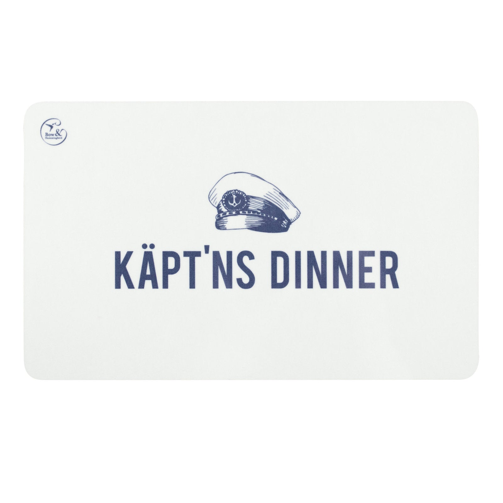 Frühstücksbrettchen "Käpt´ns Dinner" - bow & hummingbird
