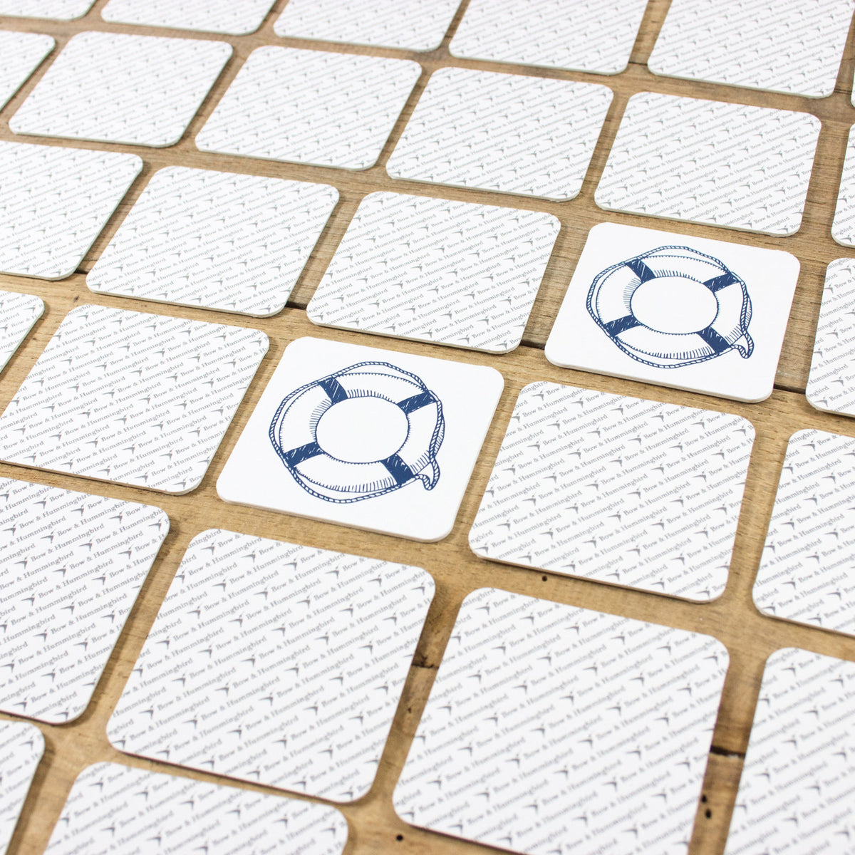 Maritimes Memospiel - bow &amp; hummingbird