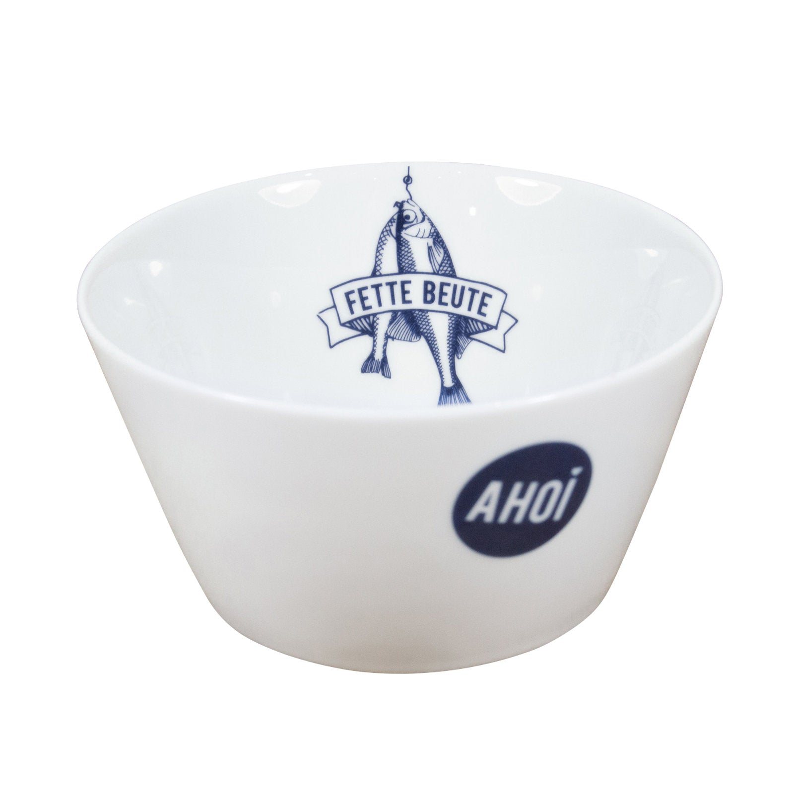 Porzellanschale "Fette Beute" - bow & hummingbird