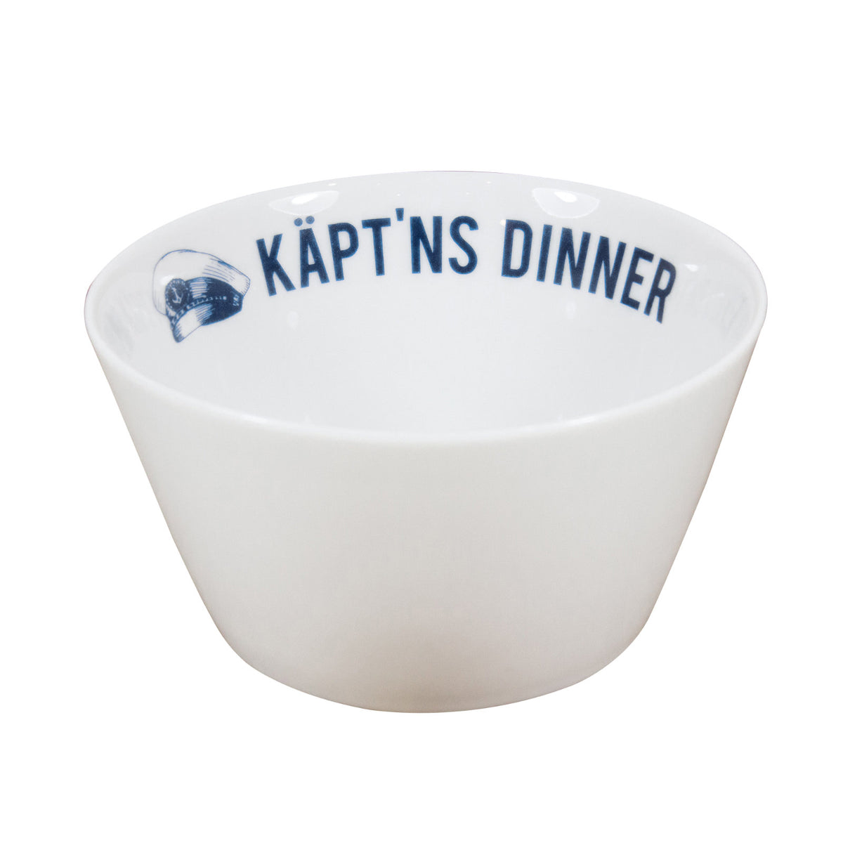 Porzellanschale &quot;Käpt´ns Dinner&quot; - bow &amp; hummingbird