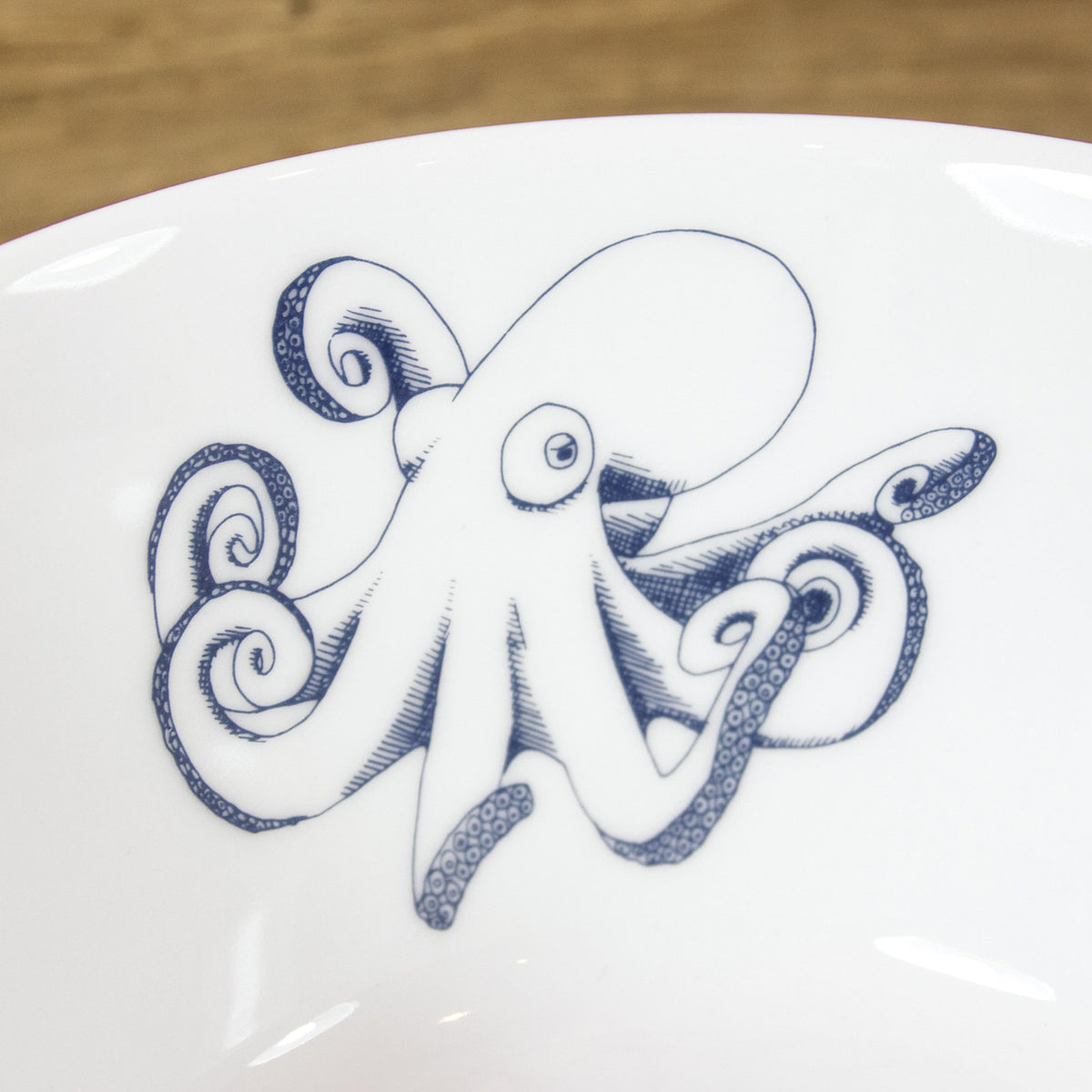 Porzellanschale &quot;Tintenfisch&quot; - bow &amp; hummingbird