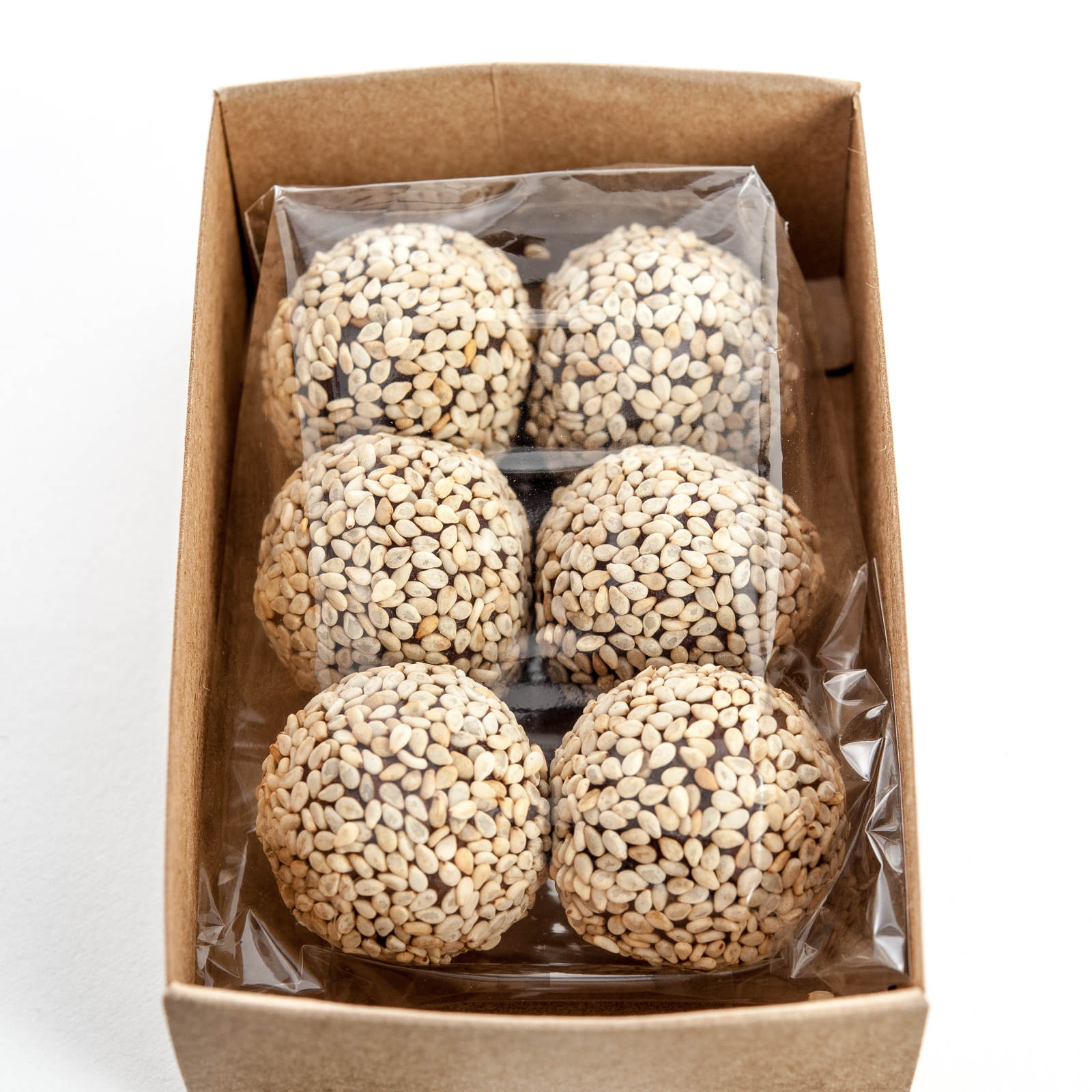 Dattelkonfekt Kakao&Sesam - Teufelswerk & Engelsgabe