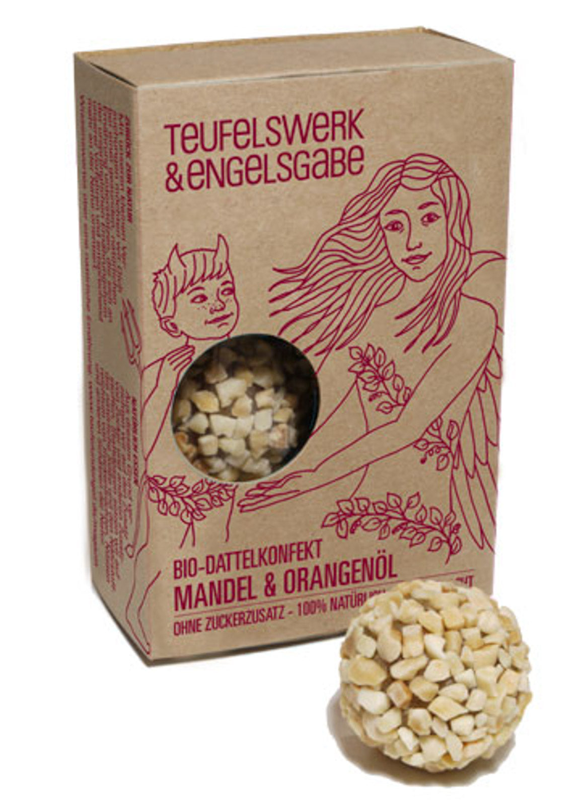 Dattelkonfekt Mandel - Teufelswerk & Engelsgabe