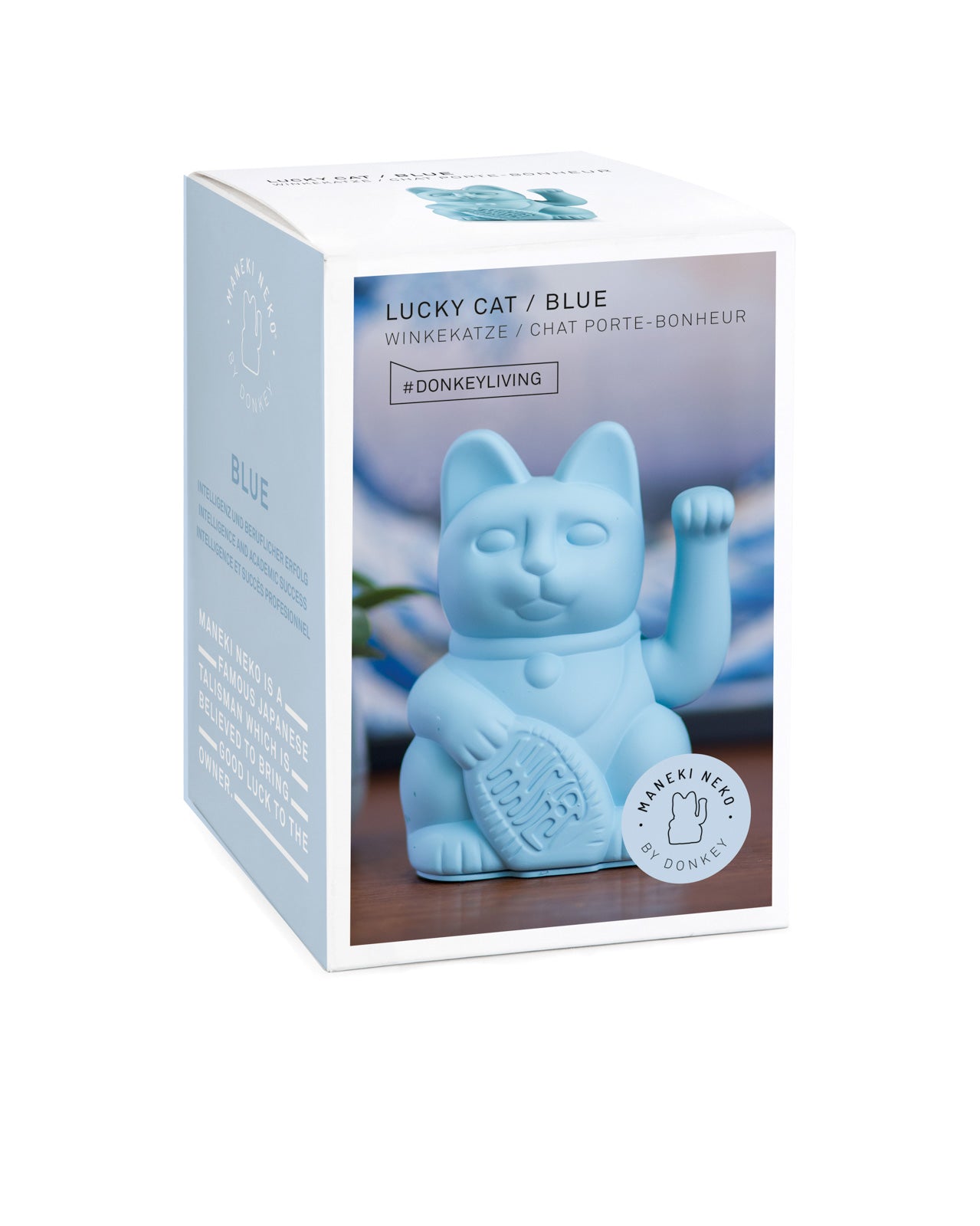 Lucky Cat blue - donkey products