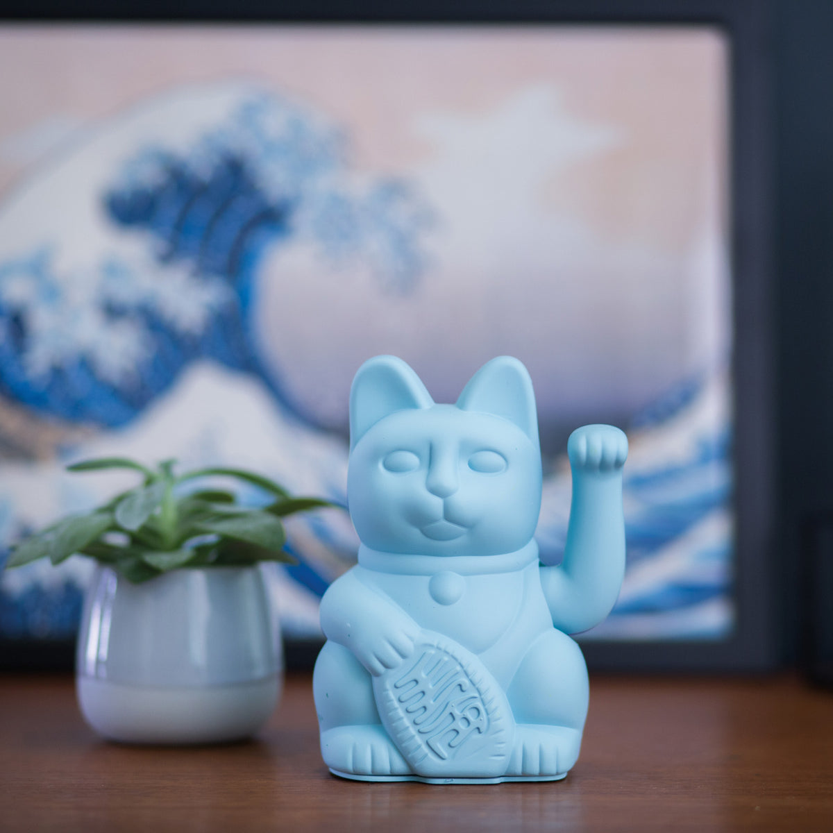 Lucky Cat blue - donkey products