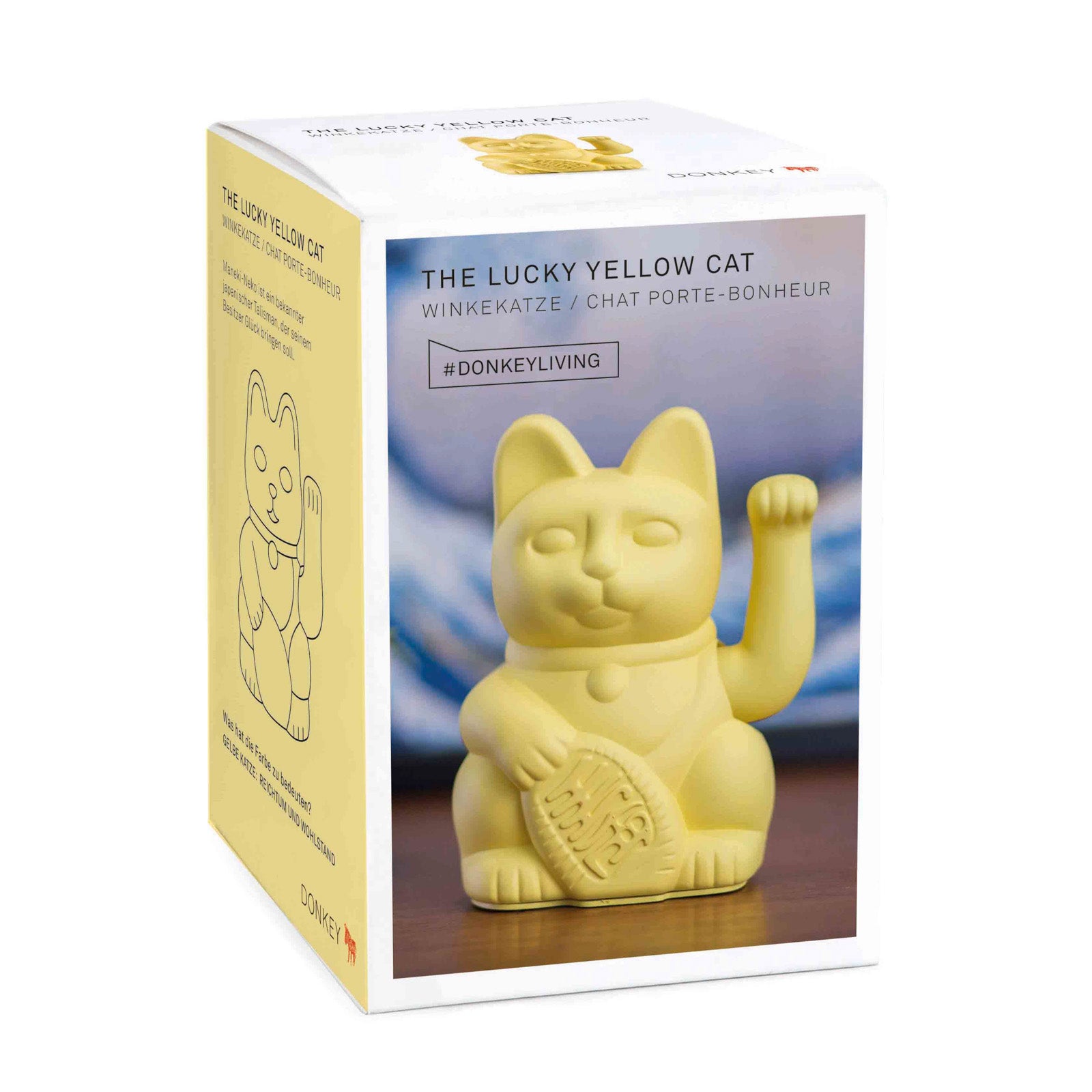 Lucky Cat yellow - donkey products