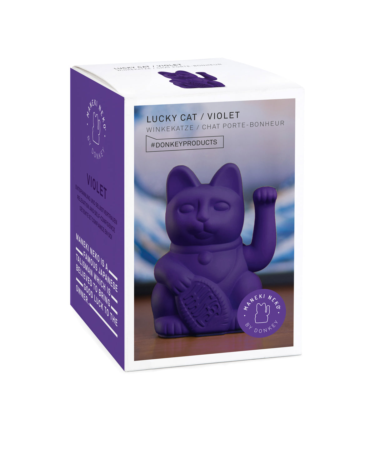 Lucky Cat violet - donkey products