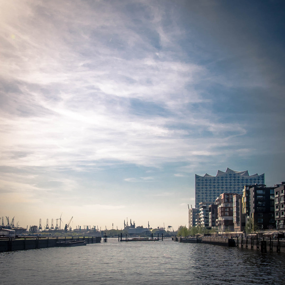 Foto &quot;Abendhimmel&quot; HH-147&quot; 10x10 - Kila