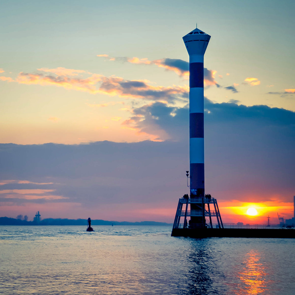 Foto &quot;Blankenese&quot; HH-150 10x10 - Kila