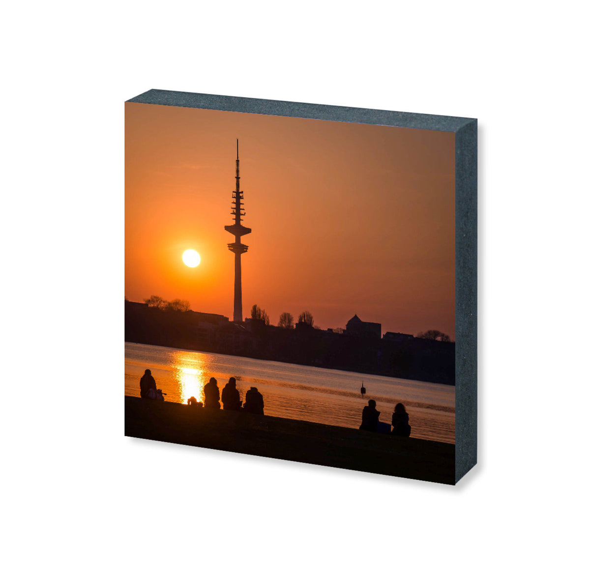 Foto &quot;Schwanenwik&quot; HH-155 10x10 - Kila