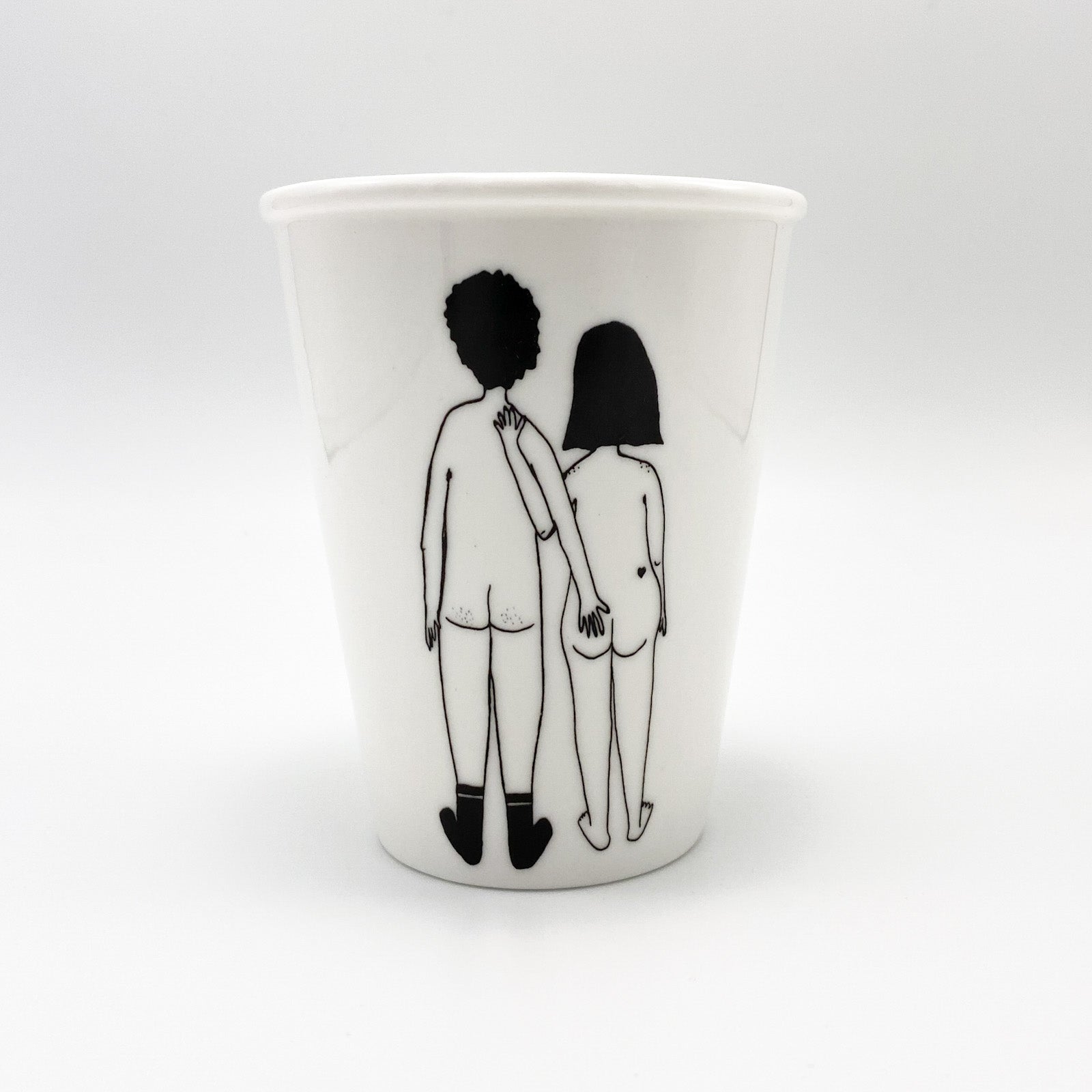 cup "naked couple back" - helen b