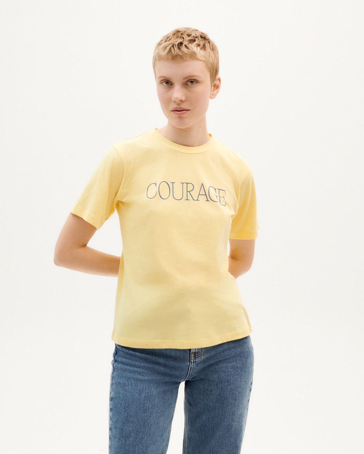 Courage T-Shirt S - Thinking Mu