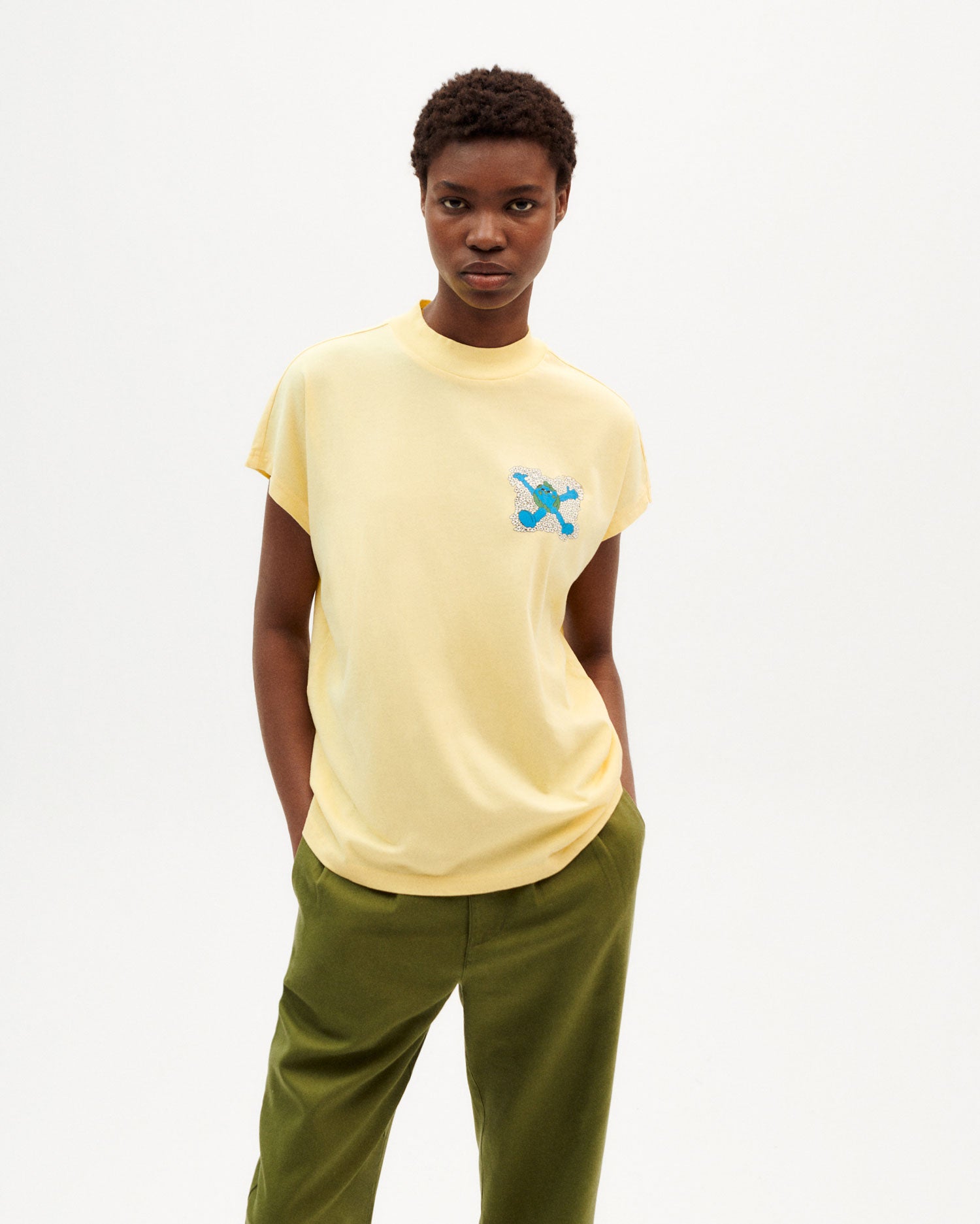 Earth T-Shirt M - Thinking Mu